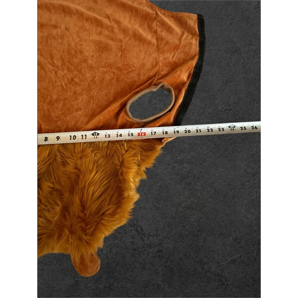 Lion Costume Dog Large Faux Fur Mane Halloween Pet - Nice/Clean!